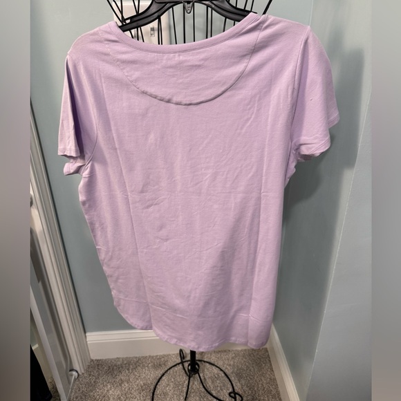 New Vera Bradley pajama top Amethyst Plaid Purple Women Small S shirt - Picture 10 of 11